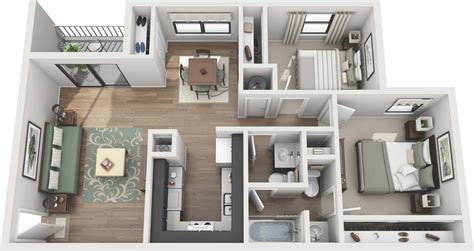 Two Bedroom .